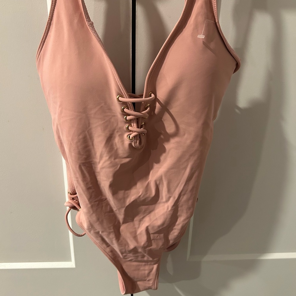 TiniBikini Women's One Piece in Blush Pink